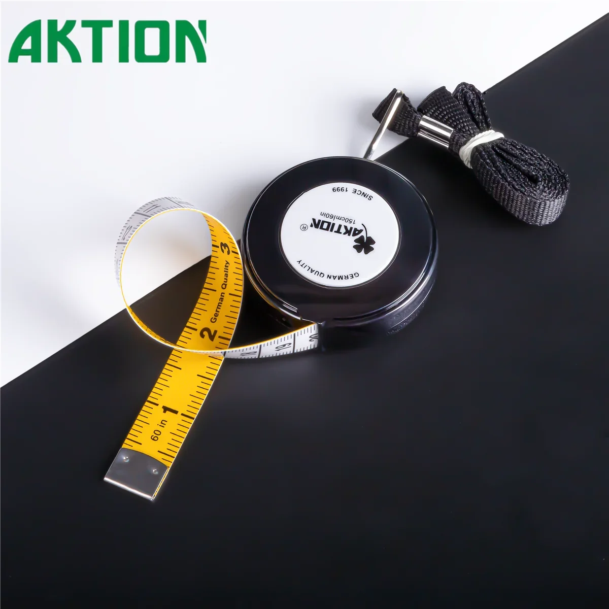 Ruban à mesurer rond rétractable AKTION – Image 3